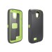 3 In 1 Rugged Hybrid Defender Case Cover With Screen Protector For Samsung Galaxy S4 I9500 I9505