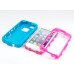 3 In 1 Snap-On High Impact Hybrid Rugged Defender Shockproof PC Rubber Hard Case Cover For iPhone 5s iPhone 5