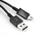 3M Extended Micro USB Charge Data Sync Charger Cable Cord For Samsung Galaxy S4 I9500 / Note 2 / HTC / Google - Black