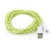 3M Luminous 8 Pin Charging Sync Lightning Cable for iPhone 6 iPhone 5/5s iPad Mini iPod - Green