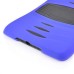 3 in 1 Shockproof Silicone & Plastic Hybrid Defender Stand Case Cover for iPad Air iPad 5 - Blue