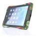 3 in 1 Shockproof Silicone & Plastic Hybrid Stand Defender Case Cover for iPad Mini 1/2/3 - Army Green