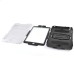 3 in 1 Shockproof Silicone & Plastic Hybrid Stand Defender Case Cover for iPad Mini 1/2/3 - White