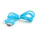 3 in 1 US Plug Car Travel Charger Kit For iPhone 5 - Blue