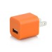 3 in 1 US Plug Car Travel Charger Kit For iPhone 5 - Orange