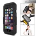 3 in 1 Waterproof Bicycle Mount Holder Case for iPhone 6 Plus - Black