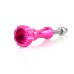 3 x Aluminum Thumb Knob Stainless Bolt Nut Screw for GoPro Hero 3+ / 3 / 2 / 1 - Magenta