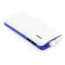 4800 mAh 2 Ports Portable Backup External Battery Power Bank With Led Light Indicator And USB Charging Cable For Smartphone/Tablet/Mp3/MP4 - Blue