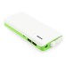 4800 mAh 2 Ports Portable Backup External Battery Power Bank With Led Light Indicator And USB Charging Cable For Smartphone/Tablet/Mp3/MP4 - Green