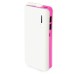 4800 mAh 2 Ports Portable Backup External Battery Power Bank With Led Light Indicator And USB Charging Cable For Smartphone/Tablet/Mp3/MP4 - Magenta