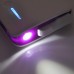 4800 mAh 2 Ports Portable Backup External Battery Power Bank With Led Light Indicator And USB Charging Cable For Smartphone/Tablet/Mp3/MP4 - Purple