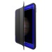 4 in 1 Drop Resistance Folio Wake / Sleep Stand Case Cover With Touch Through Screen Protector for iPad Pro 9.7 inch - Blue