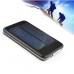 5000 mAh Portable Solar Lithium Battery Mobile Charger Power - Black