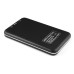 5000 mAh Portable Solar Lithium Battery Mobile Charger Power - Black