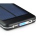 5000 mAh Portable Solar Lithium Battery Mobile Charger Power - Black