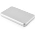 5000 mAh  Portable Solar Lithium Battery Mobile Charger Power - Silver