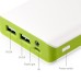 5200mAh Dual USB Ports External Battery Power Bank with Led Light - Green