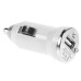 5 In 1 Car Charger US Charger Lightning Stereo Headset Audio Splitter Travel Kit For iPhone iPod Touch - White