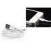 5 In 1 Travel Power Kit Car Charger / EU Plug / Audio Splitter / Earphone / 8 Pin to USB Data Cable For iPhone iPod - White