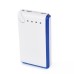 6000 mAh Portable Backup External Battery Power Bank with Led Light Indicator for Smartphone/Tablet/Mp3/MP4 - Blue