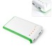 6000 mAh Portable Backup External Battery Power Bank with Led Light Indicator for Smartphone/Tablet/Mp3/MP4 - Green