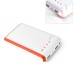 6000 mAh Portable Backup External Battery Power Bank with Led Light Indicator for Smartphone/Tablet/Mp3/MP4 - Orange