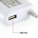 60W Magsafe1 L Connect Car Charger Power Supply Cord Plug For MacBook With Extra USB Slot To Charge iPad iPhone Cell Phones - White