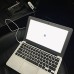 60W Magsafe1 L Connect Car Charger Power Supply Cord Plug For MacBook With Extra USB Slot To Charge iPad iPhone Cell Phones - White