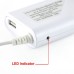 60W Magsafe1 L Connect Car Charger Power Supply Cord Plug For MacBook With Extra USB Slot To Charge iPad iPhone Cell Phones - White