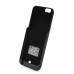 6GC 3800 mAh External Battery Back Case with Stand for iPhone 6 4.7 inch - Black