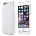 6GC 3800 mAh External Battery Back Case with Stand for iPhone 6 4.7 inch - White