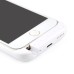 6GC 3800 mAh External Battery Back Case with Stand for iPhone 6 4.7 inch - White