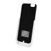 6GC 3800 mAh External Battery Back Case with Stand for iPhone 6 4.7 inch - White