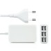 6 Ports EU Plug 30W USB Charger