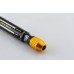 6 in 1 Multinational Precise Screwdriver Set - Sizes Phillips 1.5/1.2 Flat Head-Style 1.5/1.2 Dot 0.9 Pentagram 0.8 For iPhone, iPad, Blackberry, HTC - Black