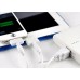 8000mAh Portable Power Bank External Battery Pack With 2 USB Ports For iPhone Samsung HTC iPad Tablet