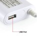 85W Magsafe1 L Connect Car Charger Power Supply Cord Plug For MacBook With Extra USB Slot To Charge iPad iPhone Cell Phones - White