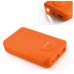 8800mAh External Portable Battery Charger Power Bank with Led Light - Orange