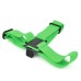 Adjustable Head Strap with Anti-slide Glue for GoPro Hero 3+ / 3 / 2 / 1 - Green