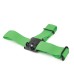 Adjustable Head Strap with Anti-slide Glue for GoPro Hero 3+ / 3 / 2 / 1 - Green