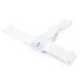 Adjustable Head Strap with Anti-slide Glue for GoPro Hero 3+ / 3 / 2 / 1 - White