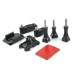 Adjustment Helmet Curved Adhesive Side Mount Kit for GoPro Hero 3+ / 3 / 2 / 1