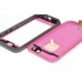 All-Around Protection Detachable Waterproof Plastic Case For iPhone 5/5s - Pink