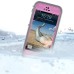 All-Around Protection Detachable Waterproof Plastic Case For iPhone 5/5s - Pink