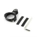 Aluminum Bike Handlebar Mount Adapter with Screw and Hex Key for GoPro Hero 3+ / 3 / 2 / 1 - Black