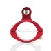 Aluminum Bike Handlebar Mount Adapter with Screw and Hex Key for GoPro Hero 3+ / 3 / 2 / 1 - Red