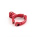 Aluminum Bike Handlebar Mount Adapter with Screw and Hex Key for GoPro Hero 3+ / 3 / 2 / 1 - Red