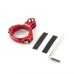 Aluminum Bike Handlebar Mount Adapter with Screw and Hex Key for GoPro Hero 3+ / 3 / 2 / 1 - Red