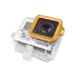 Aluminum LANYARD Lens Ring Mount Bumper with Screwdriver for GoPro Hero 3 - Gold