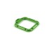 Aluminum LANYARD Lens Ring Mount Bumper  with Screwdriver for GoPro Hero 3 - Green